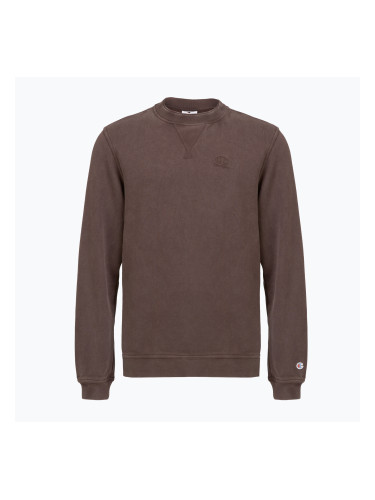 Мъжки суитшърт Champion 221572 Crewneck Sweatshirt chocolate