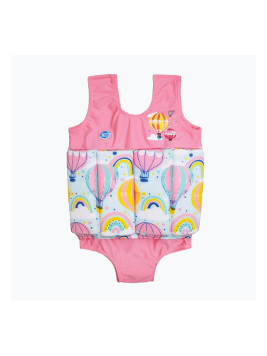 Бански костюм за уроци по плуване Splash About Floatsuit over the rainbow