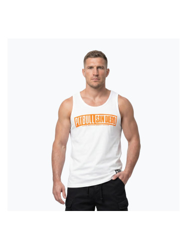 Мъжка тениска Pitbull Eighty Nine Dog Tank Top white