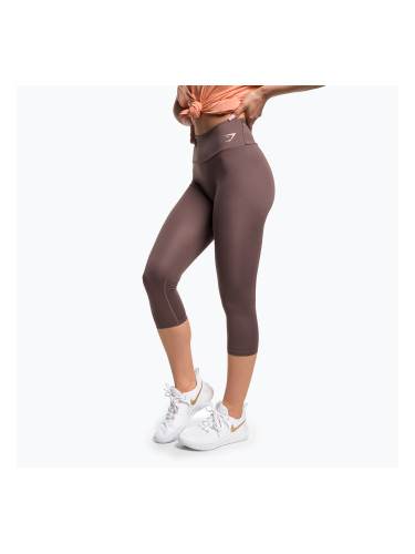 Дамски клинове за тренировки Gymshark 7/8 penny brown
