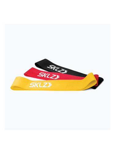 Ленти 3 бр. SKLZ Мини ленти многоцветни 0500