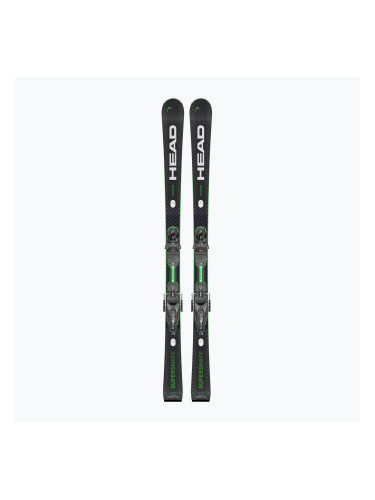 Пистови ски HEAD Supershape e-Magnum SW BB-PR + автомати PRD 12 GW black/green