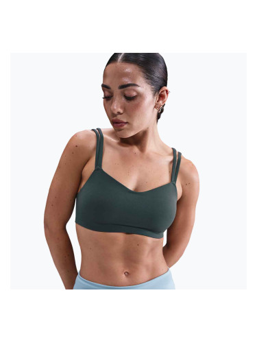 Спортен сутиен Nike Zenvy Strappy Training Bra seaweed/white