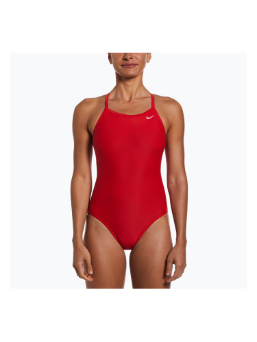 Дамски бански костюм от една част Nike Solid Racerback university red