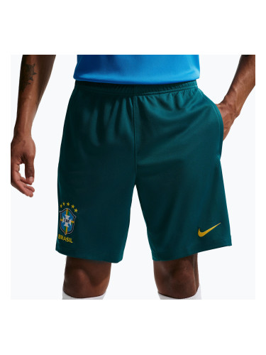 Мъжки футболни шорти Nike Brazil Strike geode teal/light mint/midwest gold