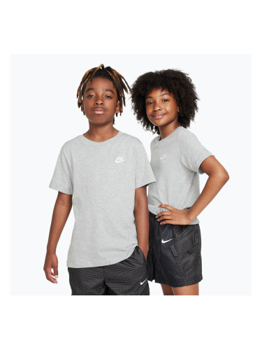 Детска тениска Nike Sportswear dark grey heather