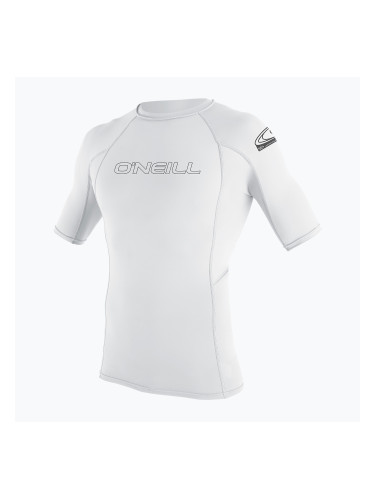 Детска тениска за плуване O'Neill Basic Skins Rash Guard white