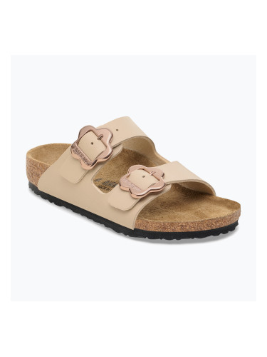 Детски чехли BIRKENSTOCK Arizona Flowers Kids Birko-Flor sandcastle