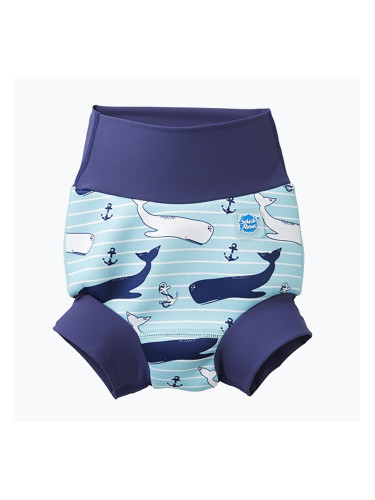 Splash About Happy Nappy Многорозова синя пелена за плуване HNPVML