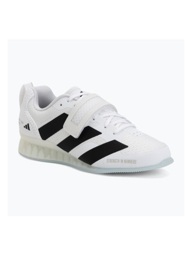 Обувки за вдигане на тежести adidas Adipower Weightlifting III white
