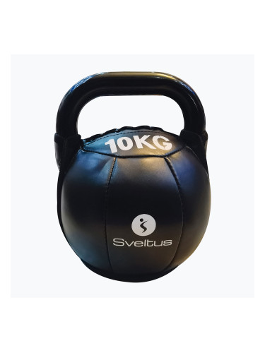 Кетълбел Sveltus Soft PU 10 kg black