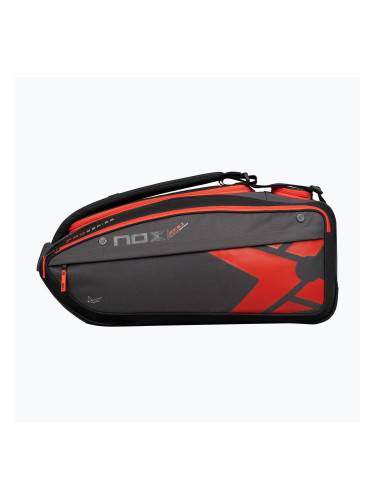 Чанта за падел NOX AT10 XXL Padelbag 90 l grey/orange