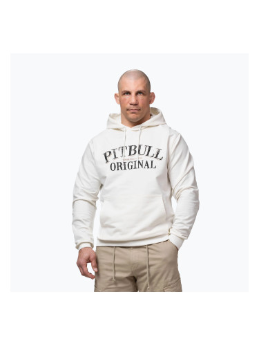 Мъжки суитшърт Pitbull Midnight Sweatshirt Hooded off white