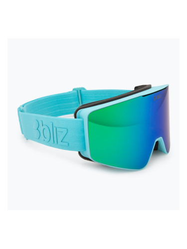 Скиорски очила Bliz G001S matte turquoise/brown/green multi