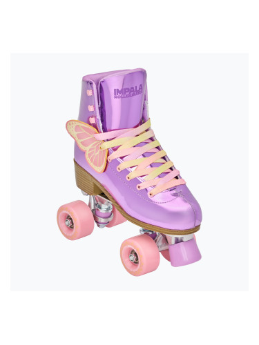 Дамски ролкови кънки IMPALA Quad Skate lavender flutter