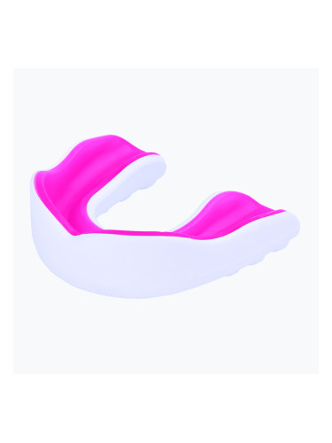 Протектор за челюст Octagon Basic white/pink
