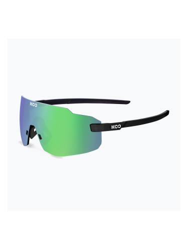 Слънчеви очила Koo Supernova black matt/green mirror