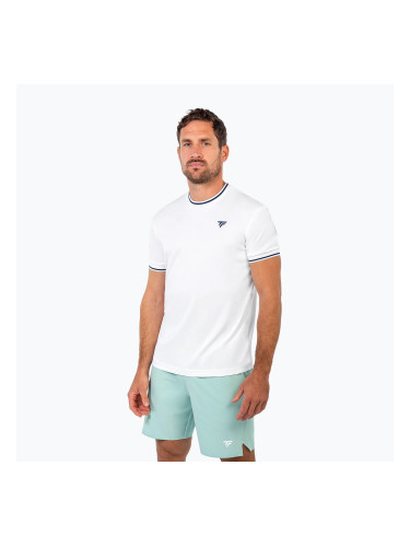 Мъжка тениска/фланелка за тенис Tecnifibre Team Tech white