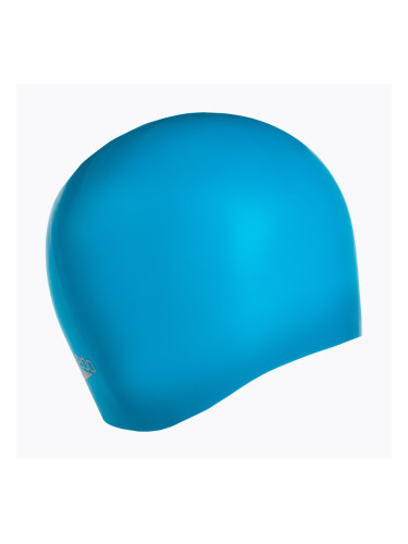 Speedo Обикновена силиконова шапка за плуване синя 68-70984