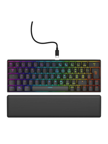  Механична клавиатура Hama - uRage Exodus 760, Outemu Red, RGB, черна