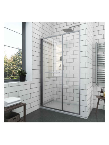 Параван за баня GRAZIANA Gun Grey 90x200 см