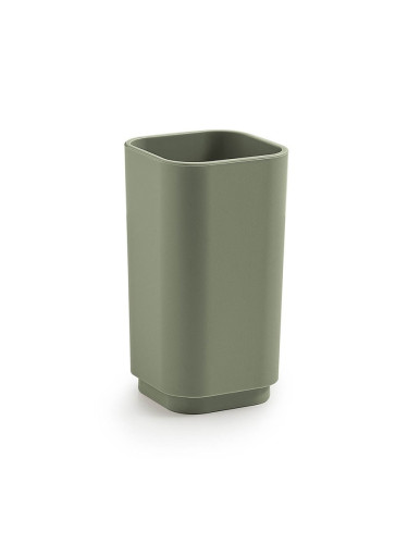 Чаша за четки за зъби Seventy matt green sage