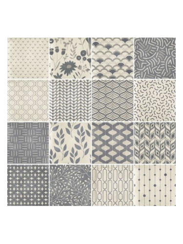 Decoro Evo Ciano Mix - декоративни плочки 20х20 см