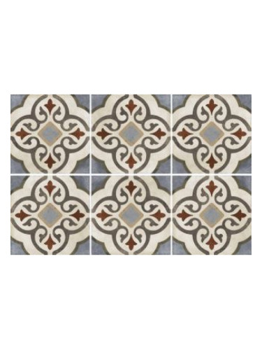 Decoro Palazzo Ducale Sogg. Z - декоративни плочки 20х20 см