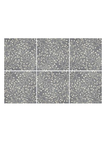 Decoro Evo Ciano Sogg. A - декоративни плочки 20х20 см