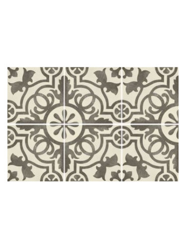 Decoro Palazzo Ducale B&W Sogg. X - декоративни плочки 20х20 см
