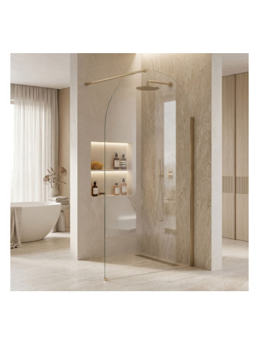 Душ параван Rea Sky Heaven в Brush Gold