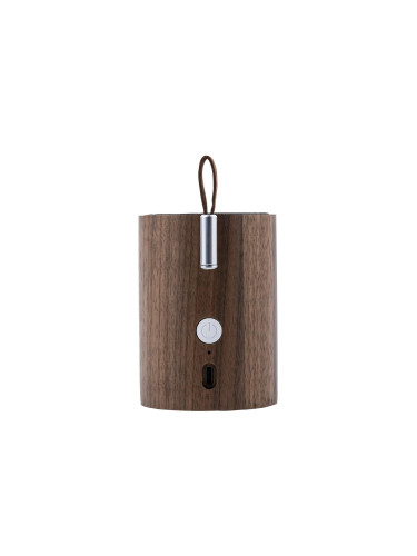 Лампа GINGKO с bluetooth колонка - орех