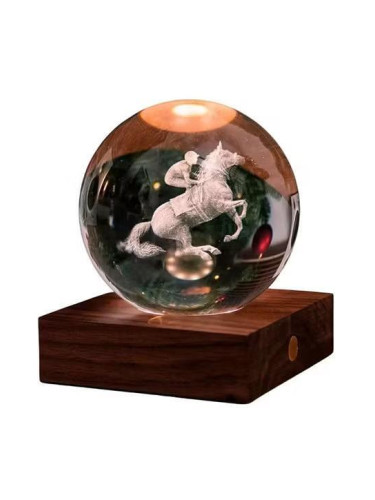 Смарт лампа GINGKO Amber Crystal - състезателен кон