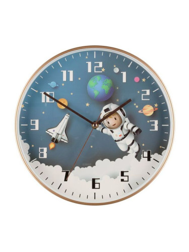 Детски стенен часовник 4LIVING Rocket- Ø30 см