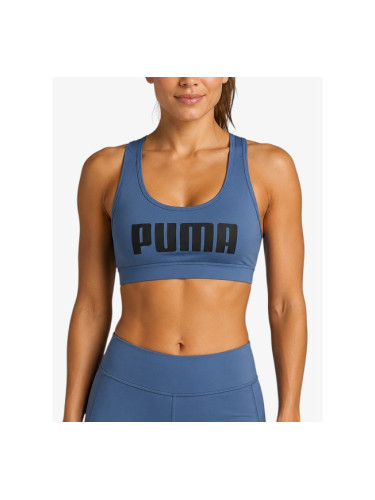 PUMA Sports Bra 4Keeps Logo Blue / Black