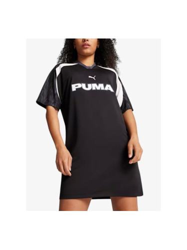 PUMA Football Jersey Dress Black / White