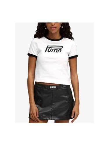 PUMA Future Archive Graphic Slim Tee White