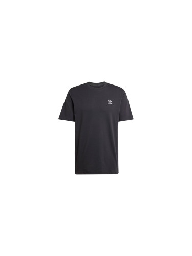 adidas Trefoil Essentials Tee Black Мъже - Тениски adidas Originals - Черен - JI8545-S - Size: S