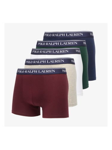 Боксерки Ralph Lauren Classic Trunk-5 Pack-Trunk Multicolor S