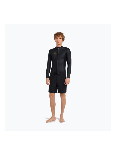 Мъжко неопреново яке O'Neill O'Riginal 2 mm Beavertail Full Zip Jacket black/black