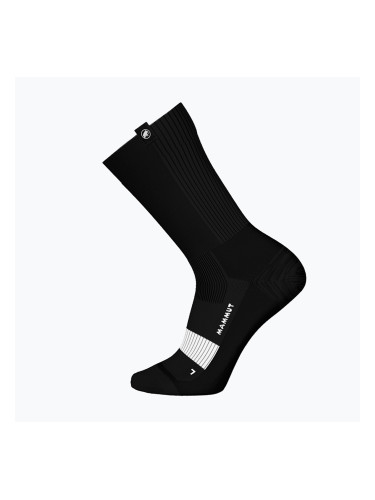 Чорапи Mammut All Mountain Targeted Cushion Merino Crew black/white