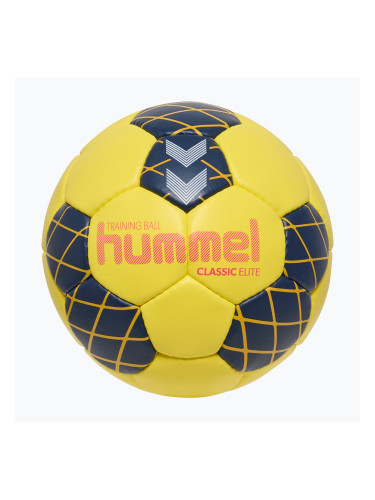 Топка за хандбал Hummel Classic Elite HB yellow/marine/red size 3
