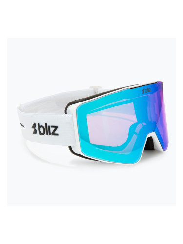 Скиорски очила Bliz G001S matte white/non violet/blue multi