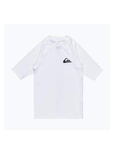 Младежка тениска за плуване Quiksilver Everyday UPF50 white