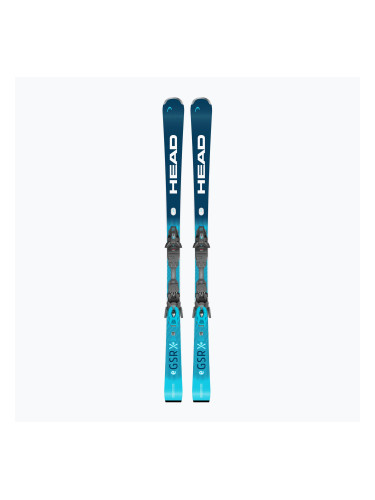 Пистови ски HEAD WC Rebels e.GSR Lyt-PR + автомати PR 11 GW black/blue