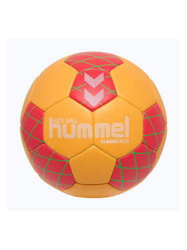 Детска топка за хандбал Hummel Classic HB Jr orange/red/green size 0.0