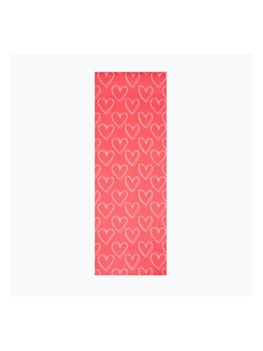 Постелка за йога Myga Heart Limited Edition red
