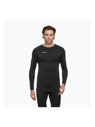 Мъжка термоактивна блуза Mammut All-Mountain Seamless BL Mid black/white
