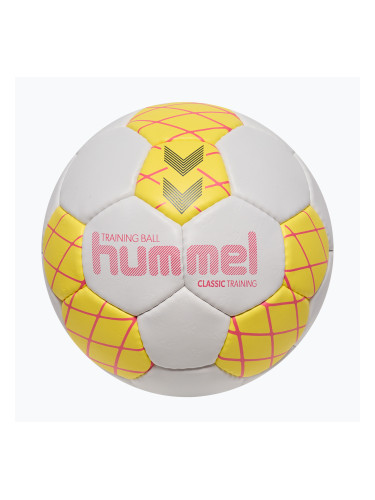 Топка за хандбал Hummel Classic Training HB white/yellow/blue size 3