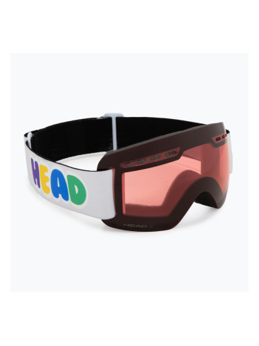 Детски скиорски очила HEAD Solar red/red
